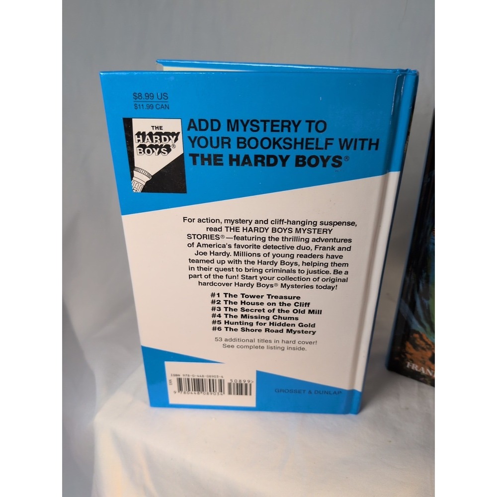 Hardy Boys Hardcover Book Lot 4 Franklin W Dixon Secret Old Mill Shore Road Myst - Picture 6 of 7
